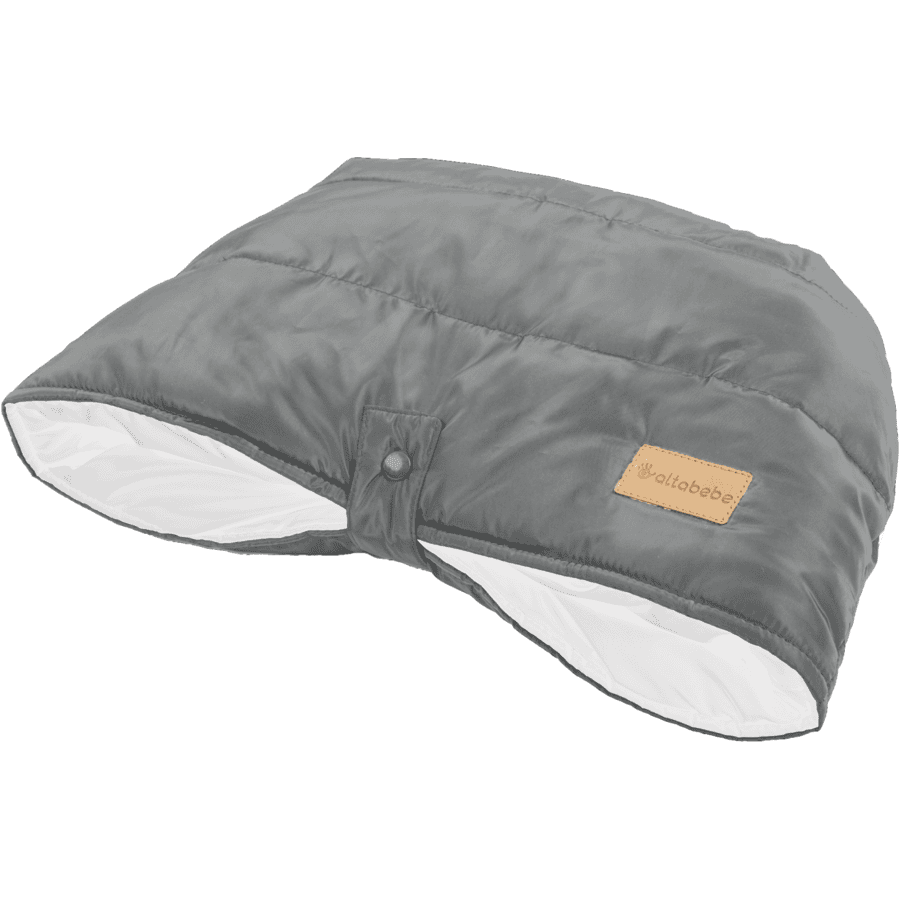 Altabebe Handmuff Cozy grau-whitewash