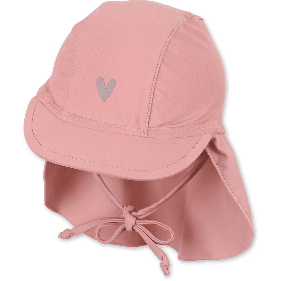 Sterntaler Cappello a punta con paranuca Cuore Rosa Pallido 