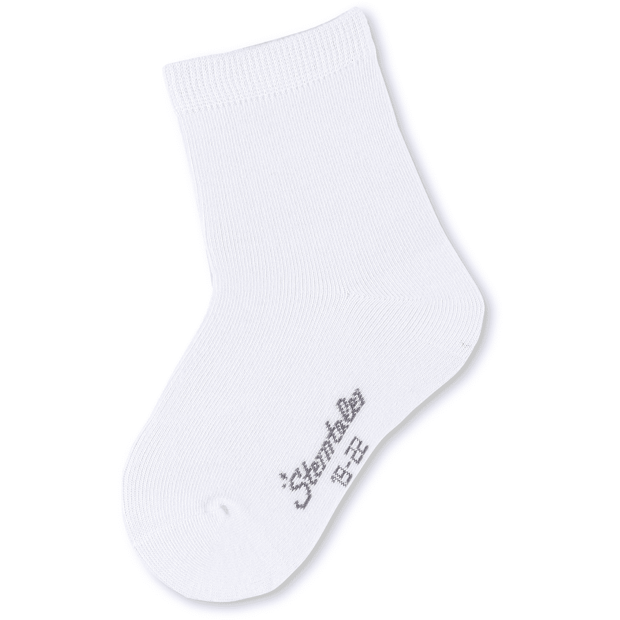 Sterntaler Calcetines uni blanco