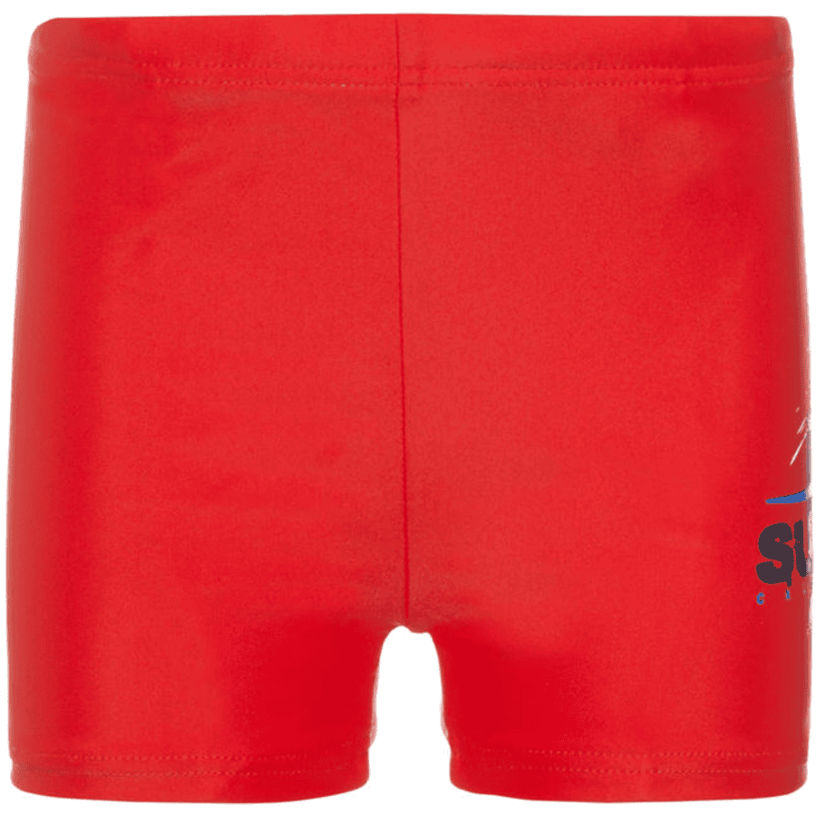 NAME IT tyttöjen Swimsuit High Risk Red