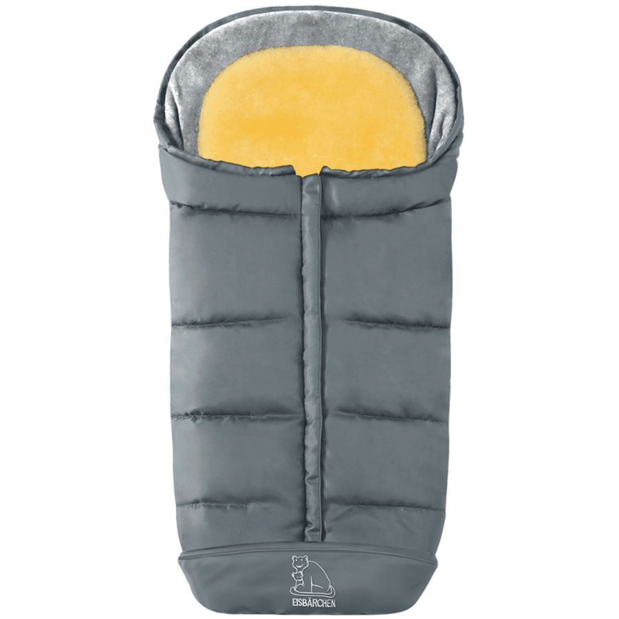 Heitmann Fußsack Komfort 2-in-1 grau