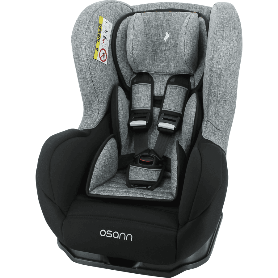 Osann Safety Baby Svart Melange Grey Mottled