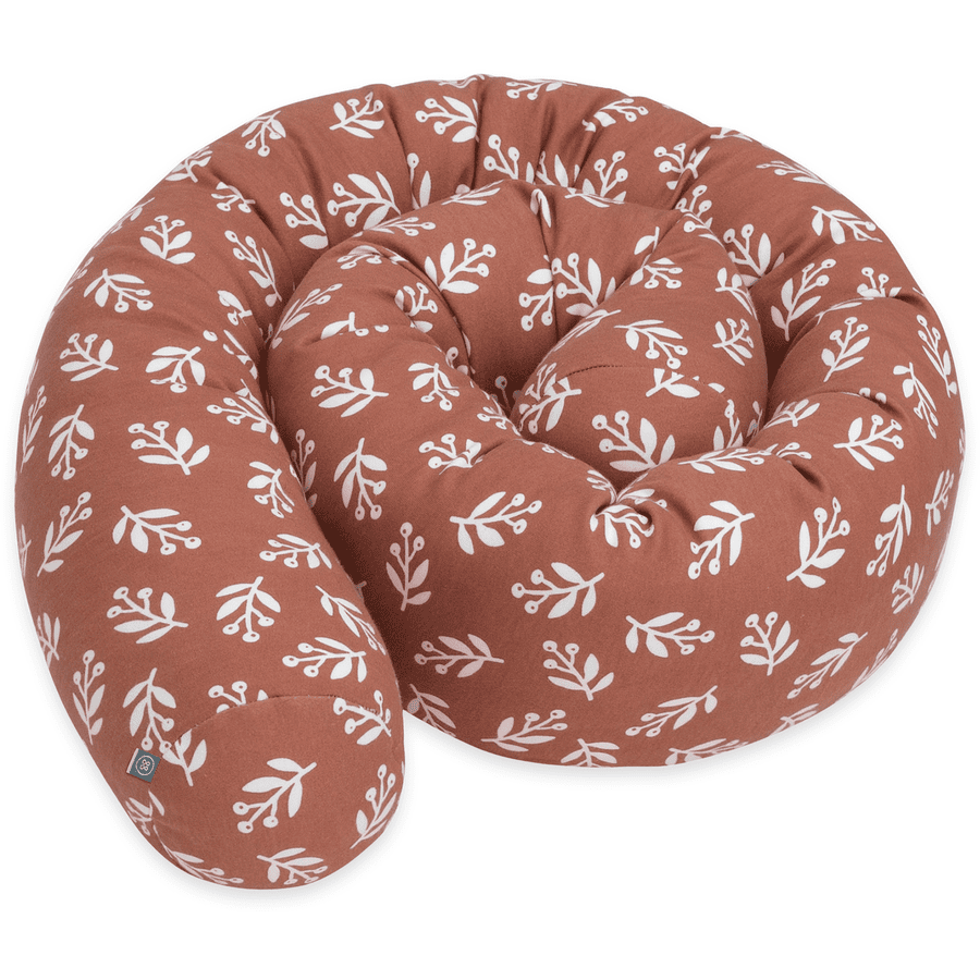 emma &amp; noah bed snake Floral Mocha