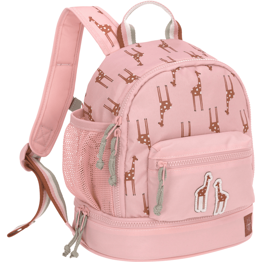 LÄSSIG Zaino asilo Mini Backpack, Safari Giraffa