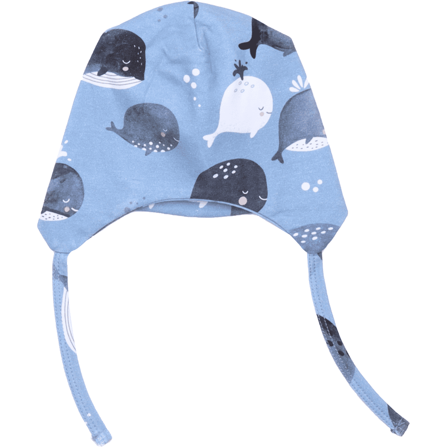 Wal kiddy  Hoed Cute Whale s blauw