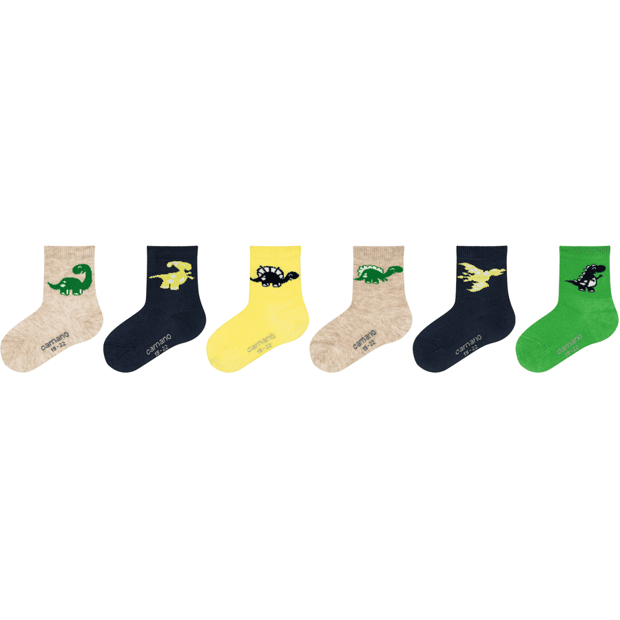 Calcetines Camano ca-soft 6-pack meadow green 