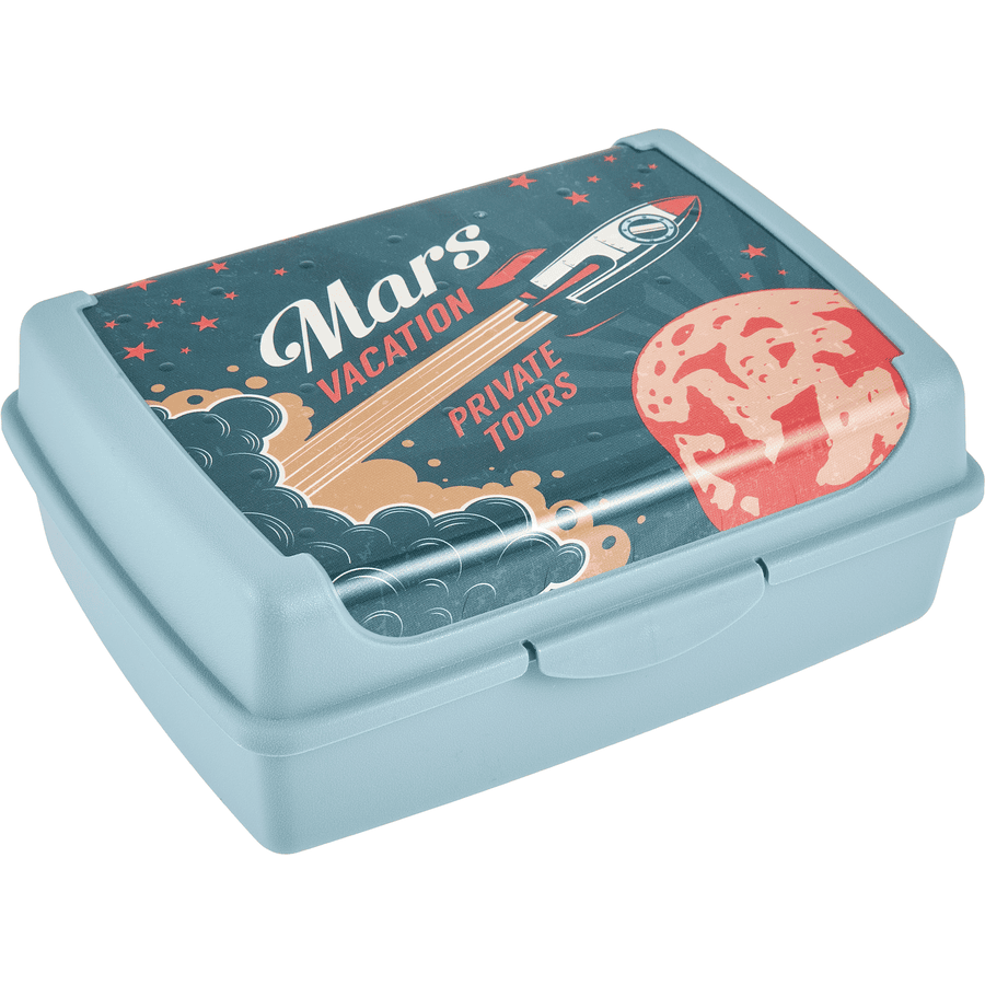 keeeper Carla lunchbox met kliksluiting, midi blauw 1 liter