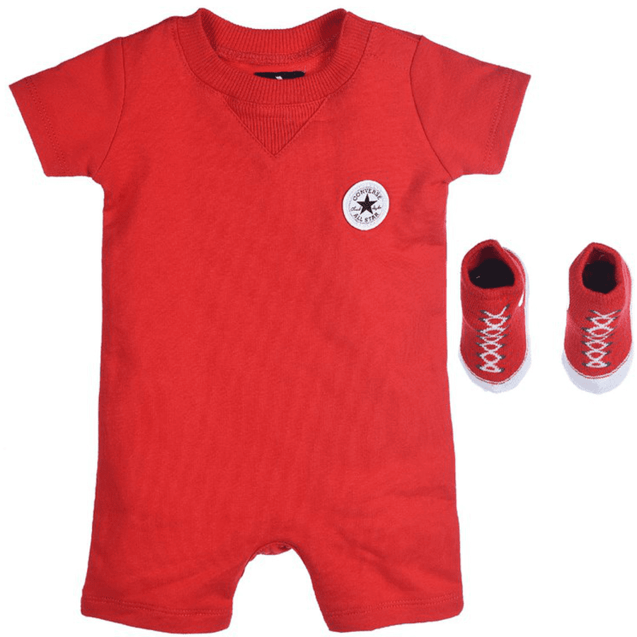 Converse Set Romber und Socke rot