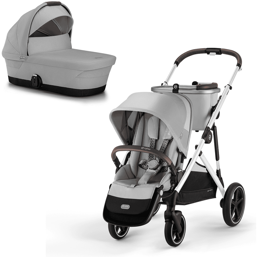 cybex GOLD Yhdistelmävaunut Gazelle S Black Lava Grey