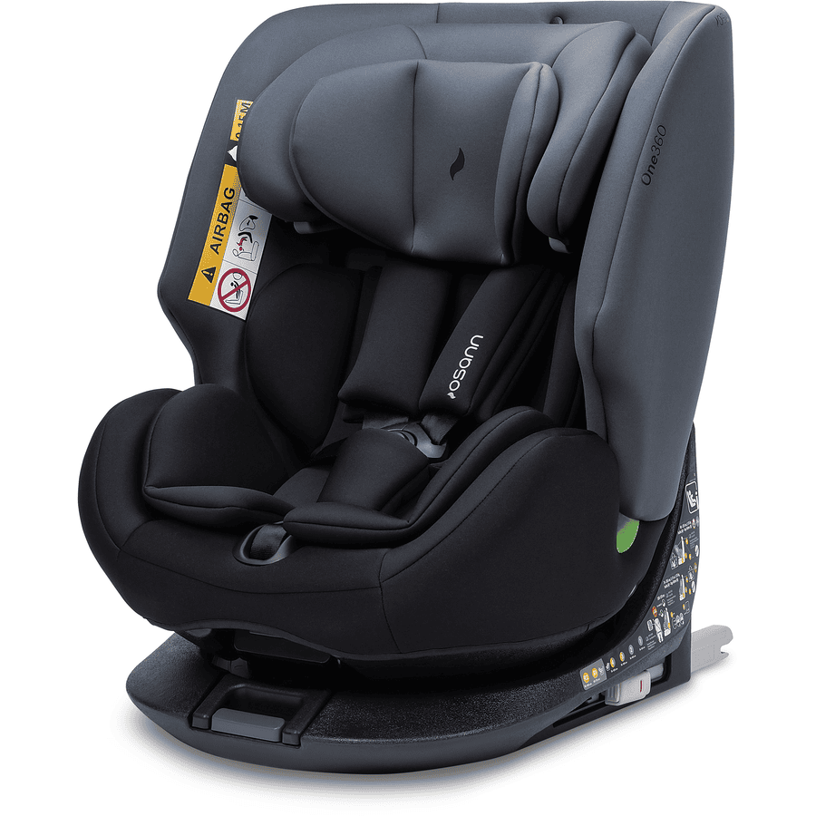  osann Silla de coche Reboarder One360 i-Size Nero