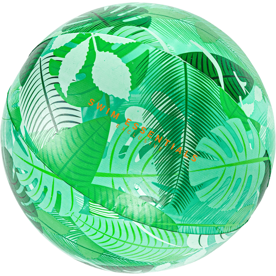 Swim Essential s Plážový míč Tropical Leaves ⌀ 51 cm