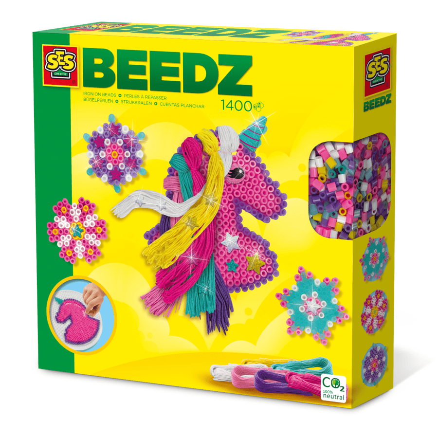 SES Creativ e® BEEDZ Strykeperler - Enhjørning med man