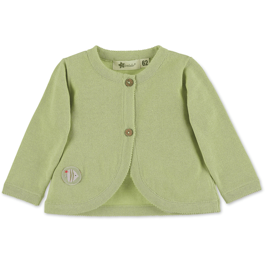 Sterntaler Boléro en tricot vert clair