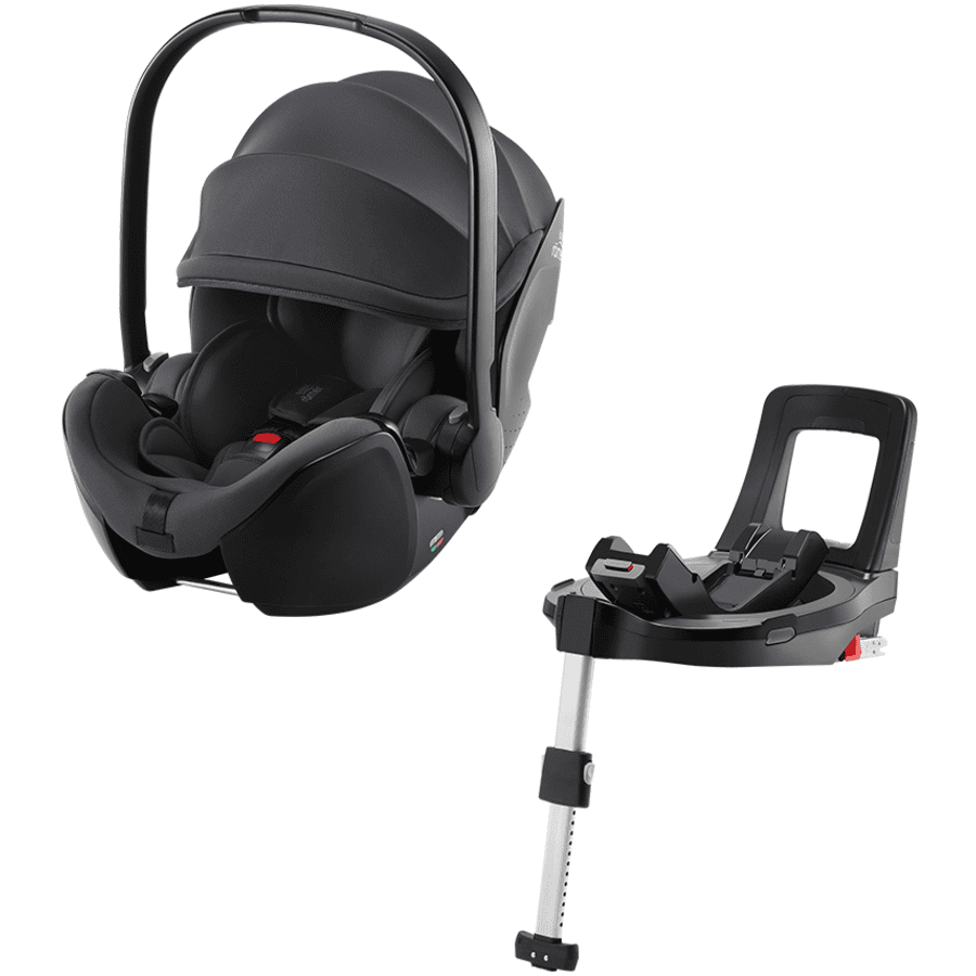 Britax Römer Babyschale Baby-Safe 5Z2 Midnight Grey mit Basisstation Flex Base 5Z