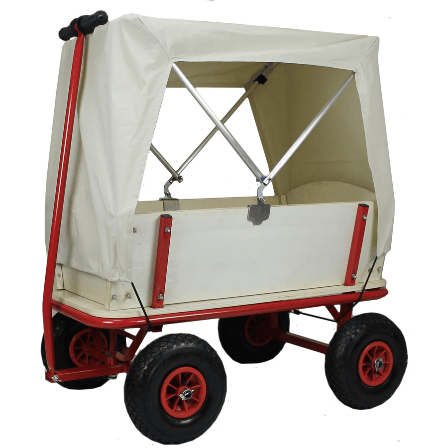 BEACHTREKKER Chariot de transport à main enfant Style naturel, toit