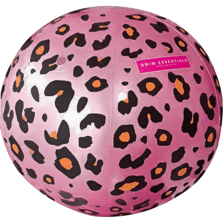 Swim Essentials Ballon gicleur d'eau gonflable léopard 60 cm