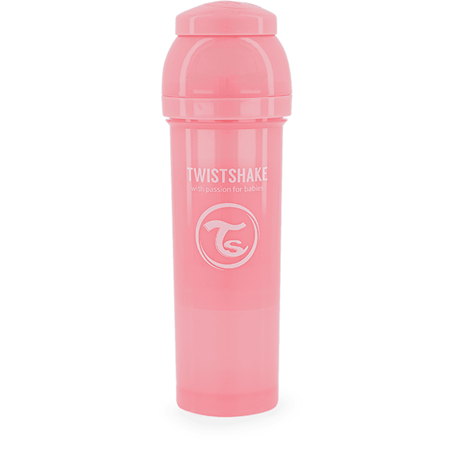TWISTSHAKE Babyflasche Anti-Kolik 330 ml in pastell pink