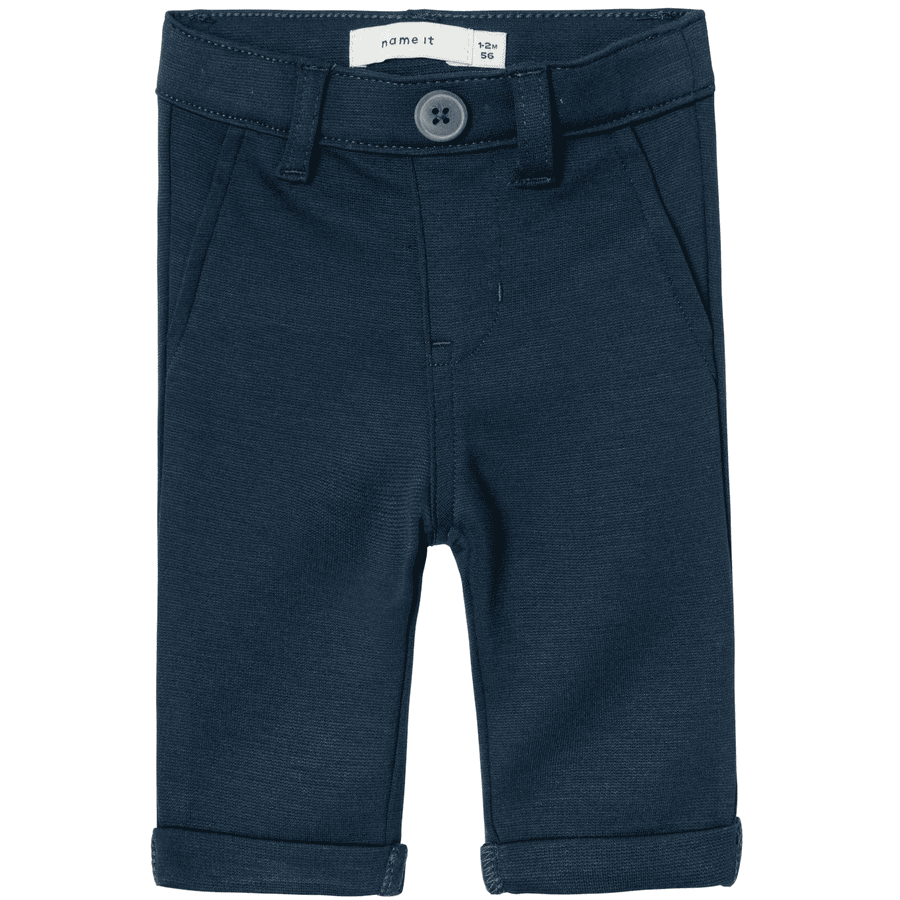 name it Pantalon chino Nbmsilas Dark Sapphire