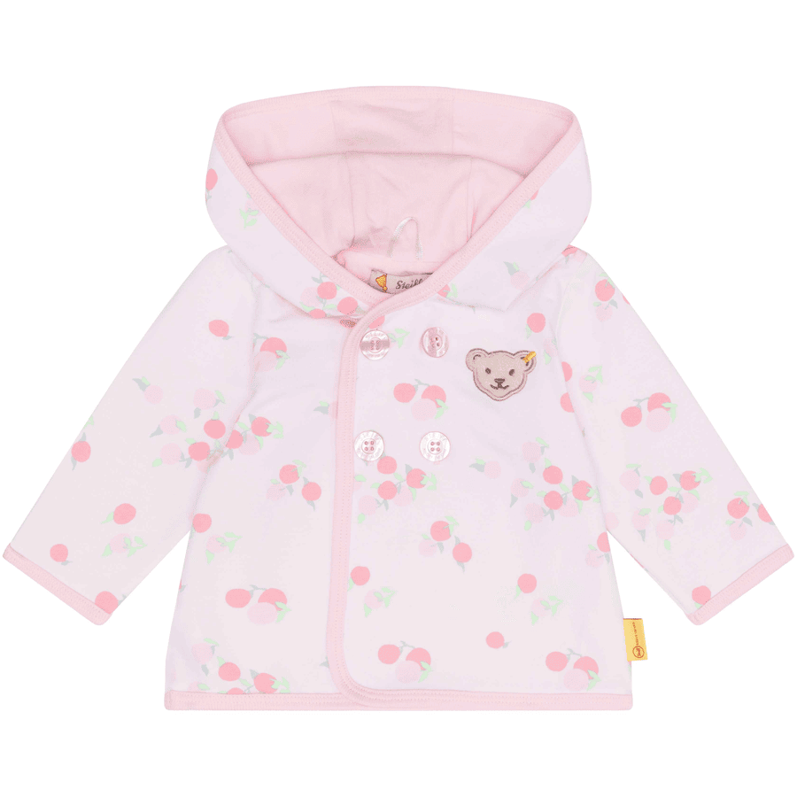 Steiff Sweatjacke Bright White