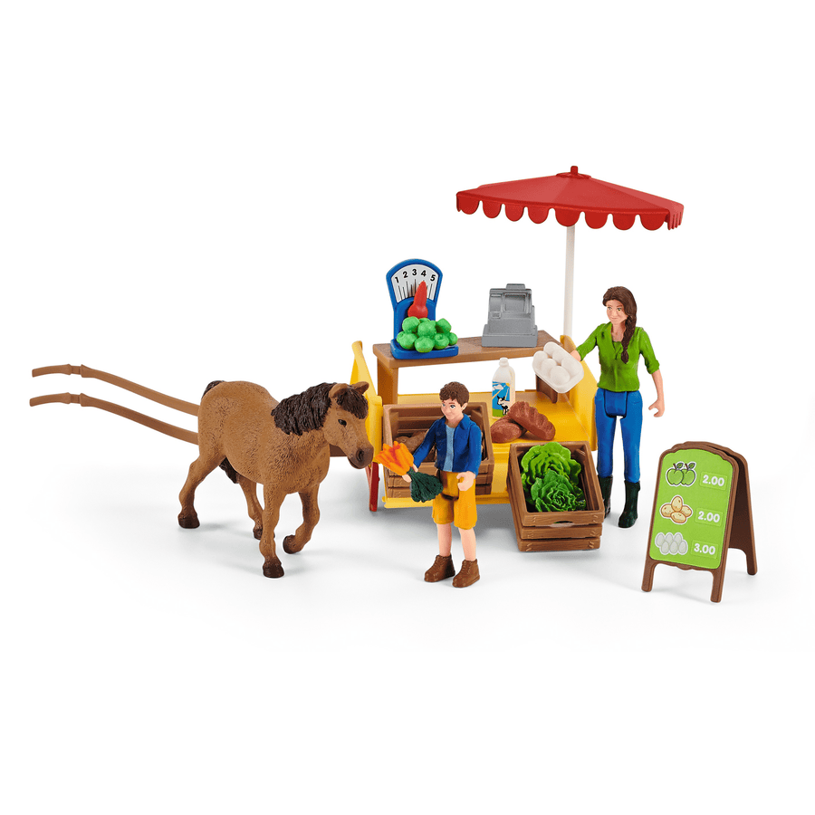 schleich ® Farm World - Mobile Farm Stand 42528