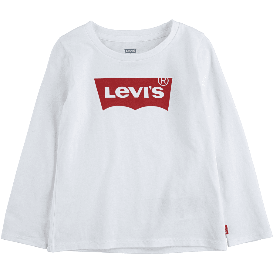 Levi's® Kids langærmet skjorte hvid