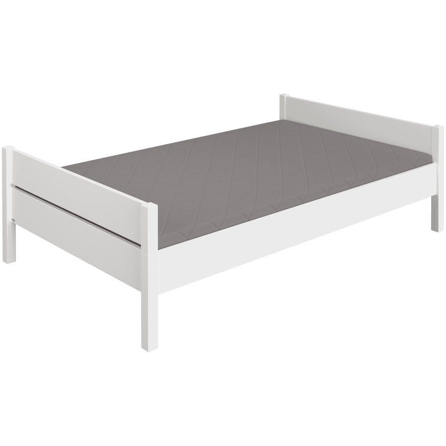 PAIDI Bett TIAGO 90x200 Kreideweiß