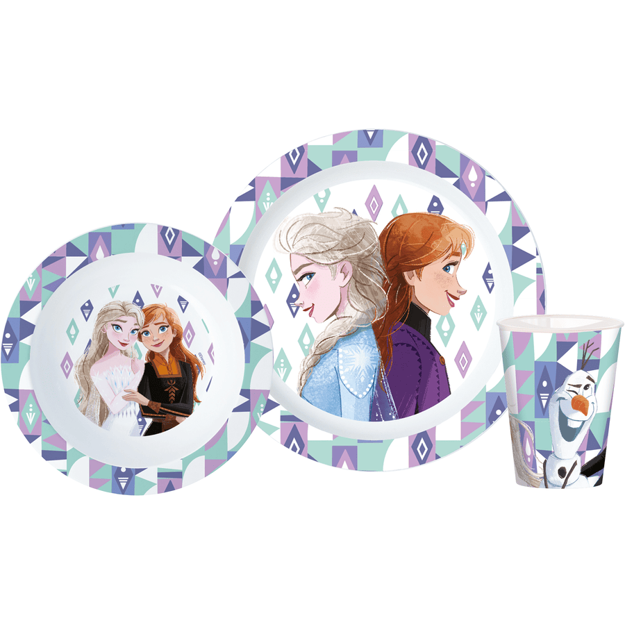 p:os Set colazione Frozen, 3 pezzi