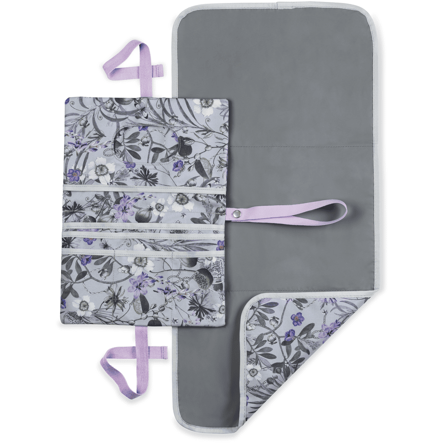 hauck Pochette à langer matelas Change N Walk Floral Grey