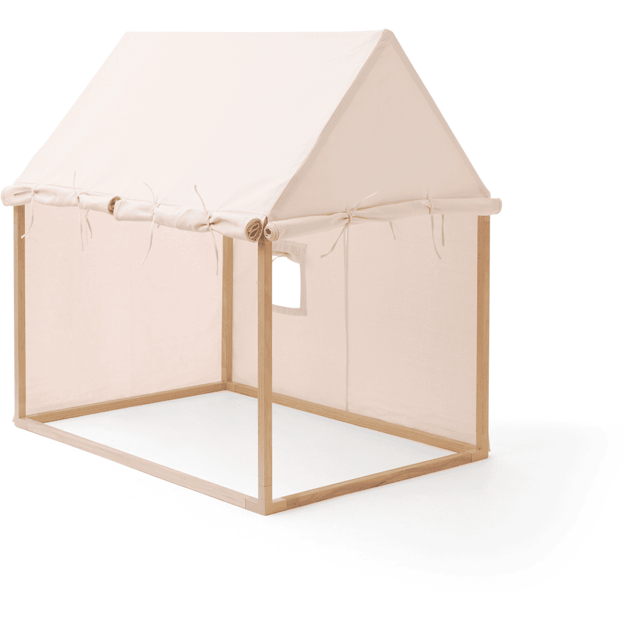 Kids Concept® Tente de jeu cabane rose clair