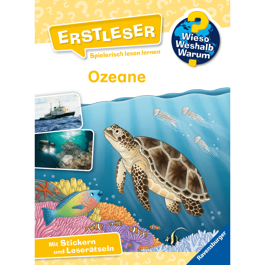 Ravensburger Wieso? Weshalb? Warum? Erstleser: Ozeane - Band 8
