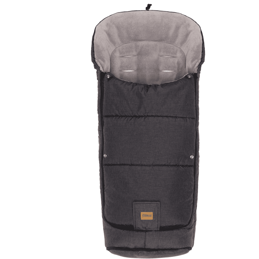 fillikid Winter Footmuff Peak Dark Grey Melange