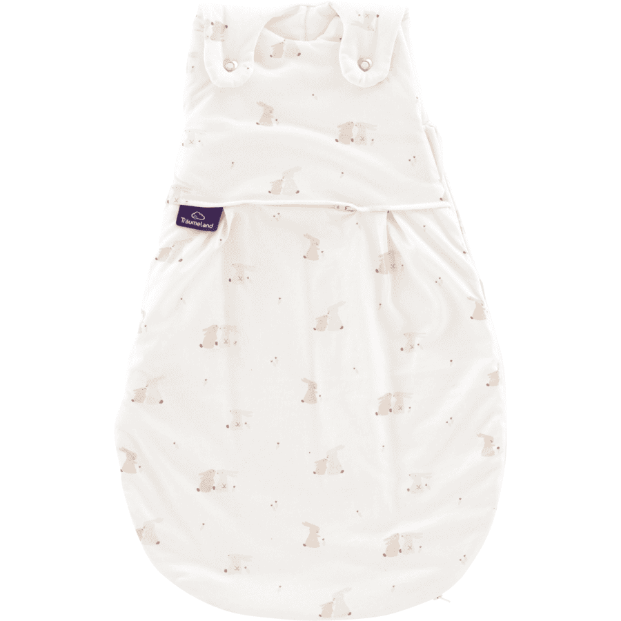 Träumeland Außenschlafsack LIEBMICH Hophop Bunny beige