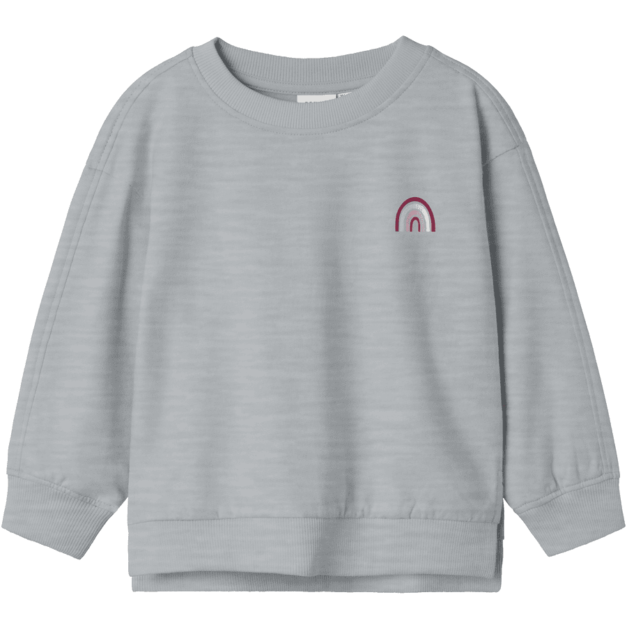 name it Sweatshirt Nmfbiliva Grey Melange