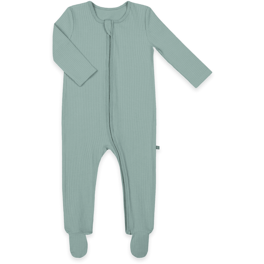 emma &amp; noah Pyjama avec pieds Essential Mint