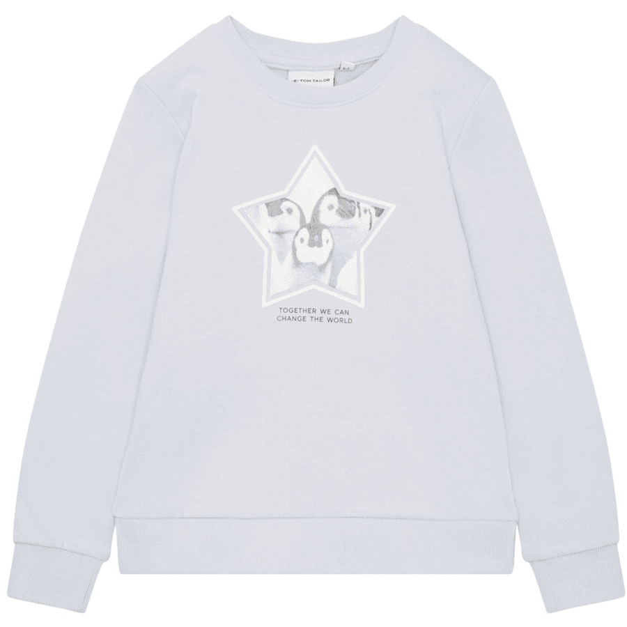 TOM TAILOR Sweat-shirt bleu arctique