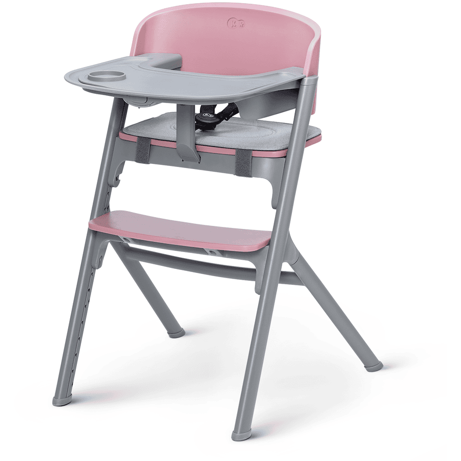 Kinderkraft Krzesełko do karmienia LIVY aster różowe