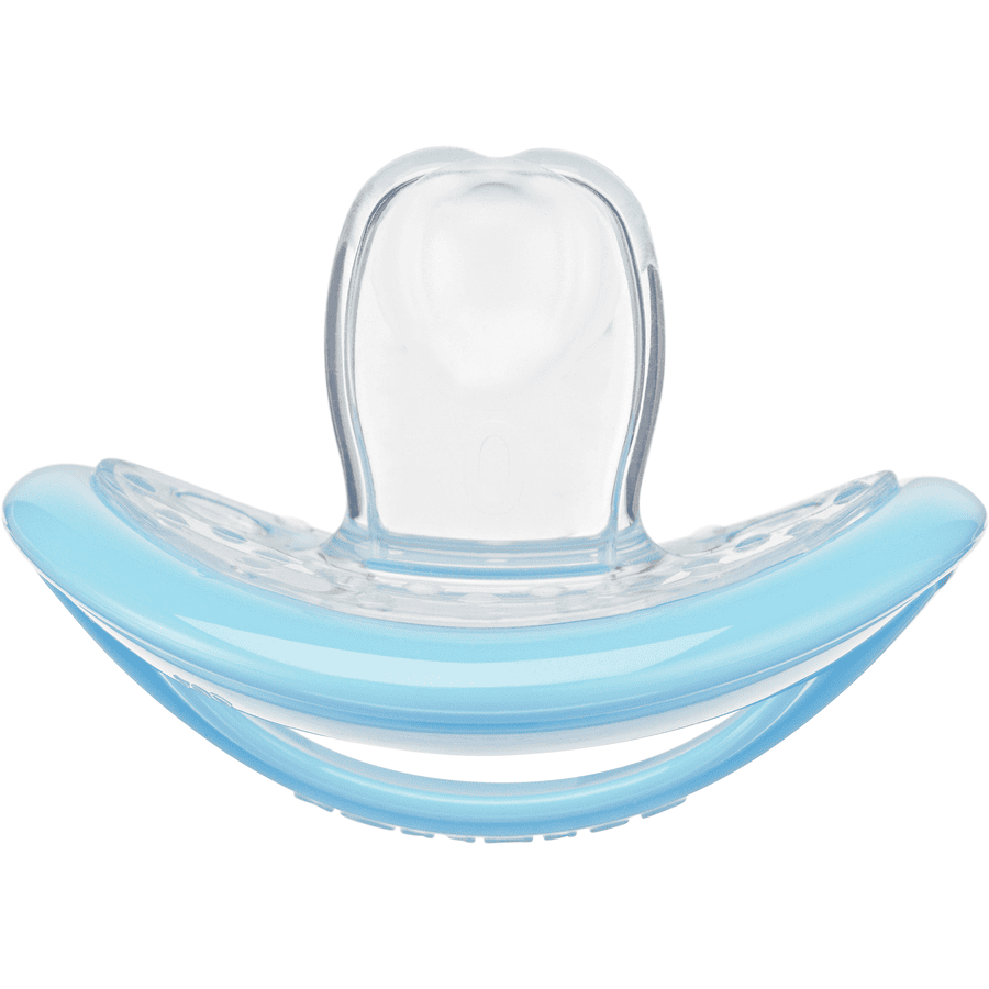 CURAPROX baby Schnuller Gr. 0 ab dem 0. Monat in pastell blau, single 