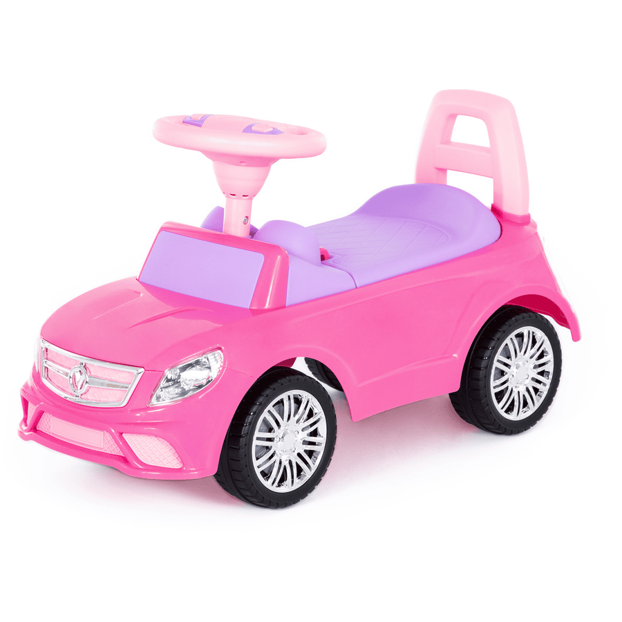 POLESIE SuperCar-rutsjebane med lyd, pink