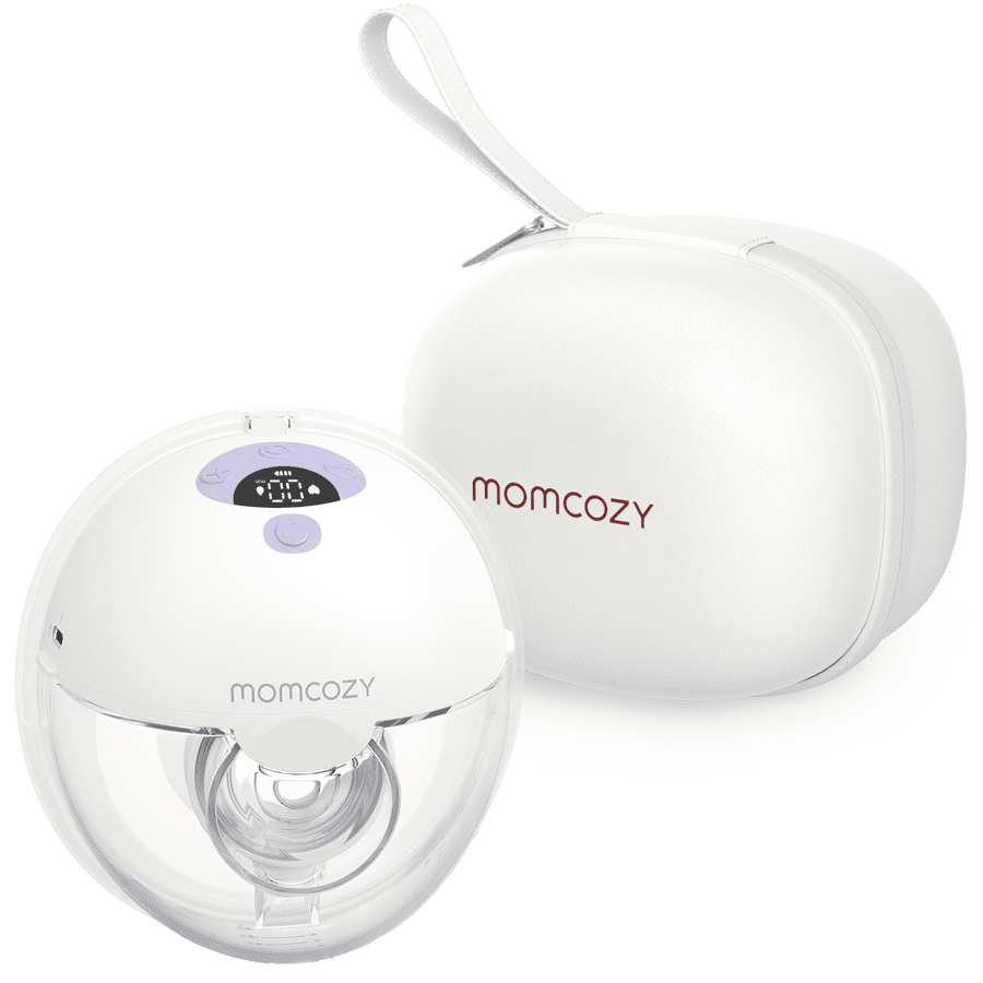 momcozy Bærbar enkeltbrystpumpe M5, lilla