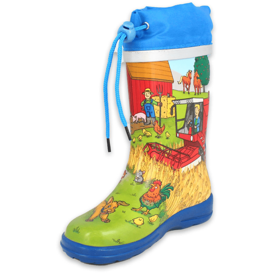 Beck Gummistiefel Bauernhof multicolor