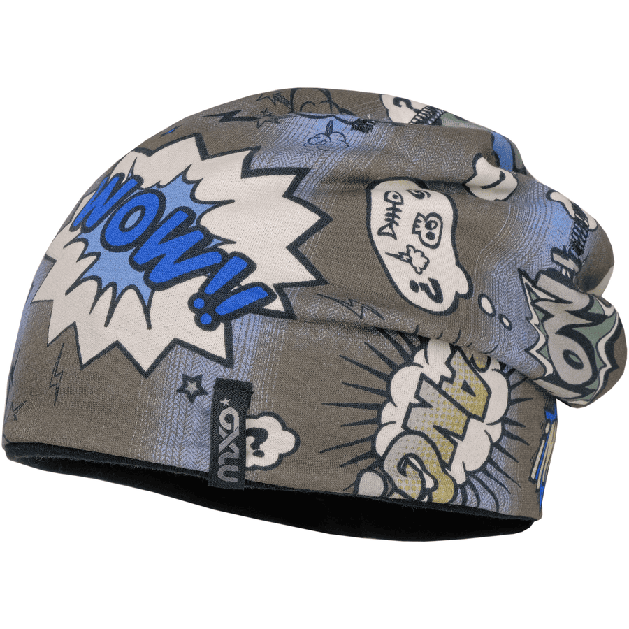 maximo Boys Kąpiel beanie brązowo-ceruleanowa.