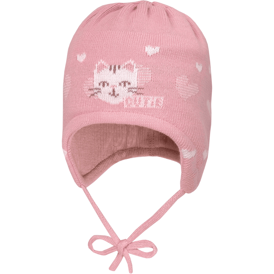 maximo Girls Cap fitte gammel rose-arktisk-hvit