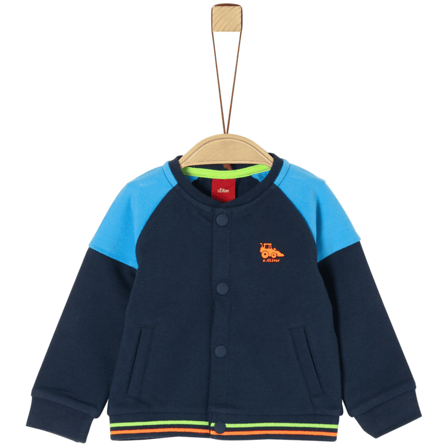 s.Oliver Sweatjacke dark blue