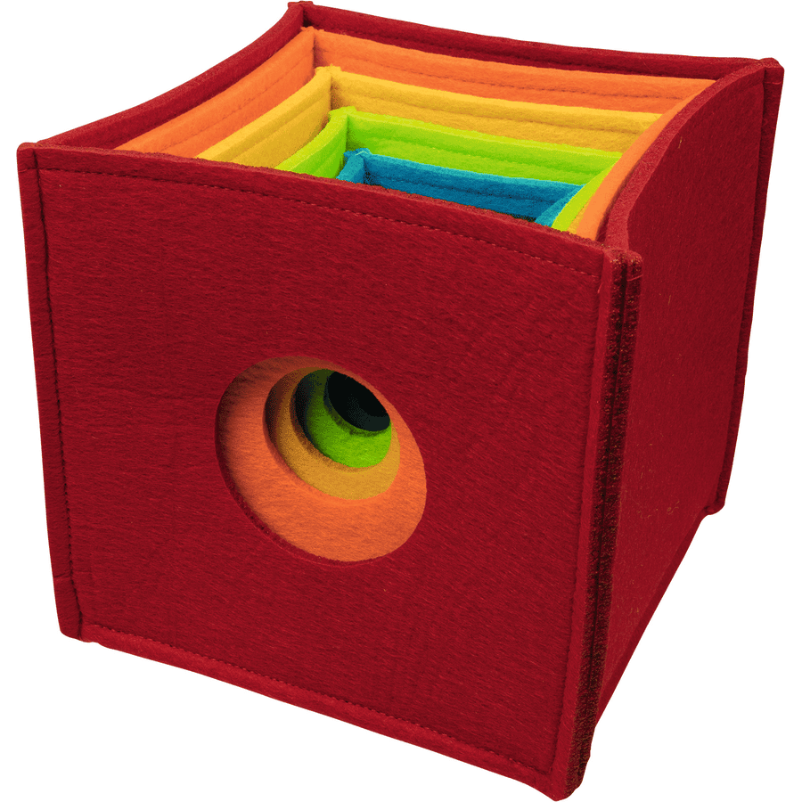 goki Stacking Cube Rainbow