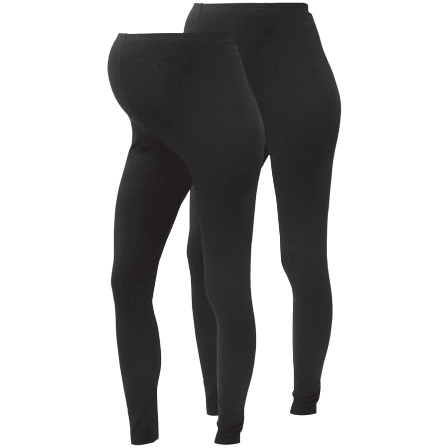 mama;licious Legging de grossesse MLLEA black lot de 2