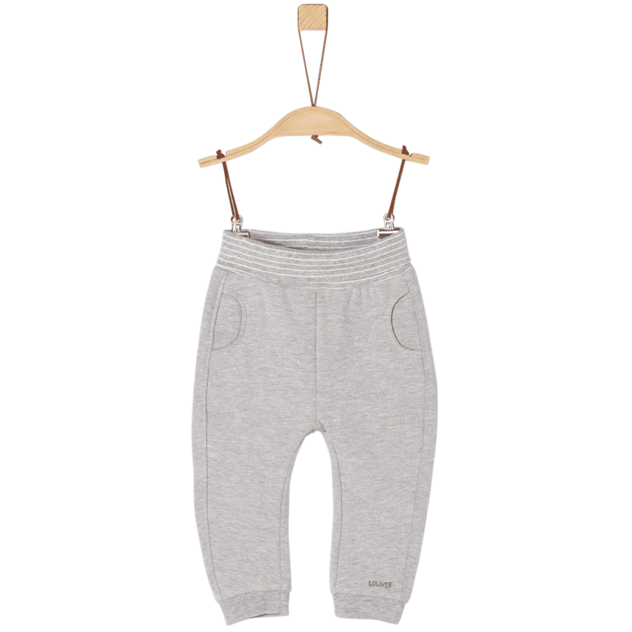 s. Olive r Sweathose grey melange