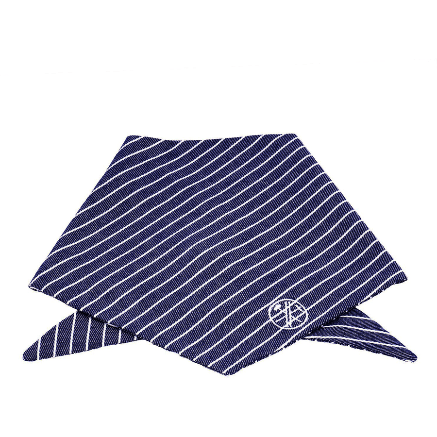 Kohleknirpse Sjaal blauw/wit