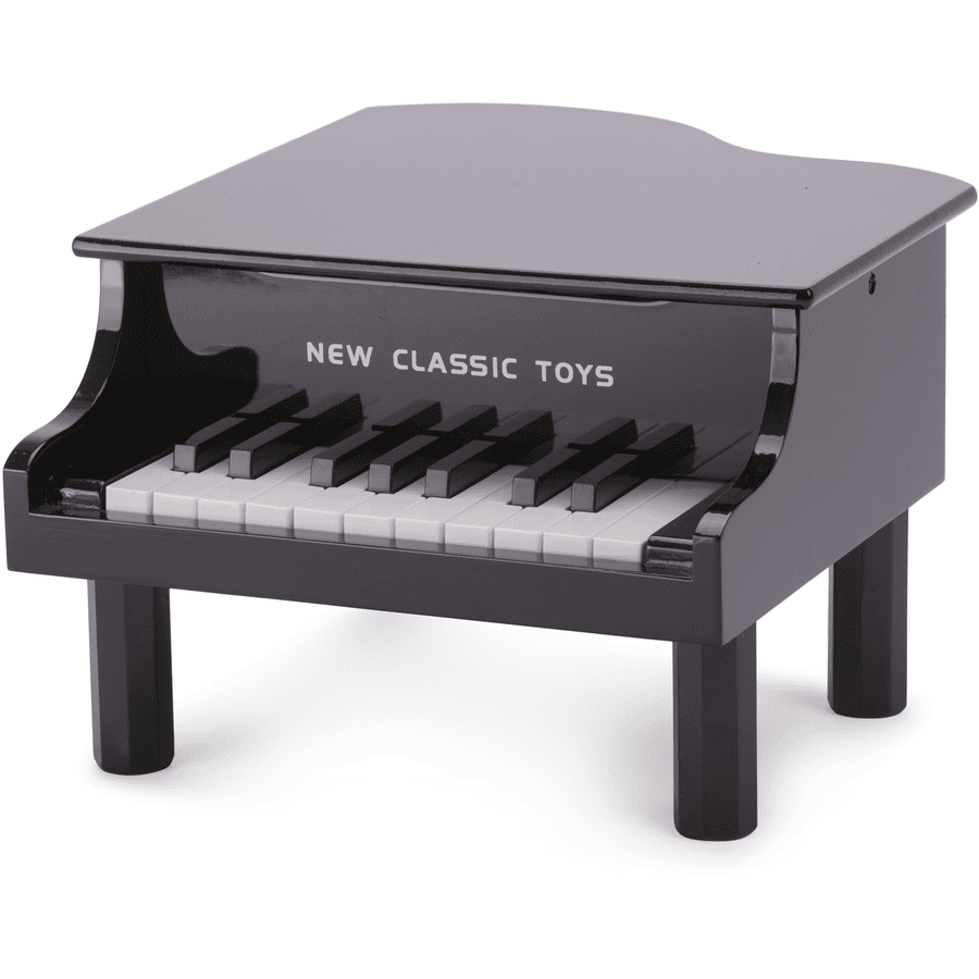 New Classic Toys grand piano černé 18 kláves