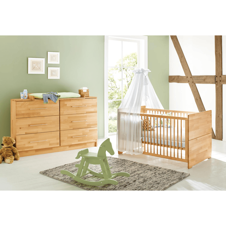 Pinolino Conjunto dormitorio Economy Natura extra ancho