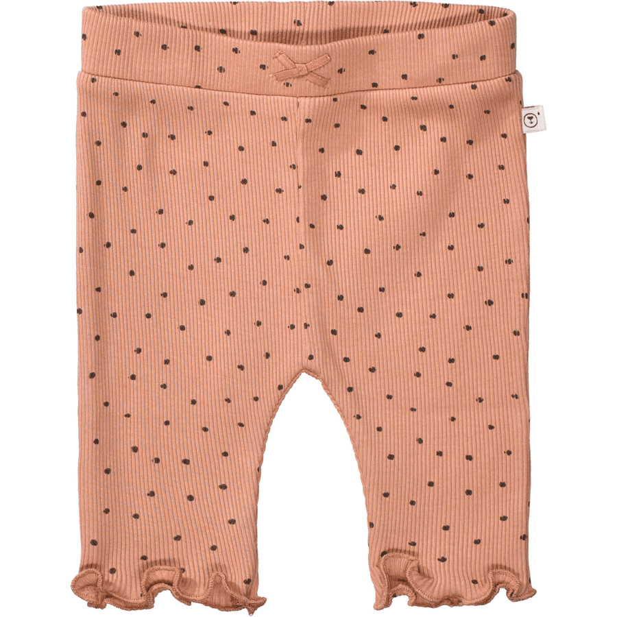 Staccato Leggings peach gemustert